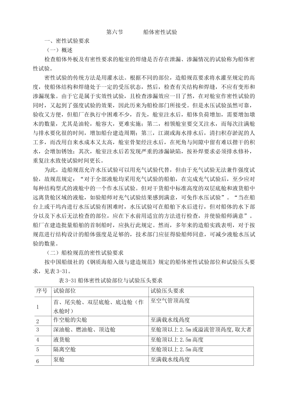 第六节 船舶密性试验_第1页