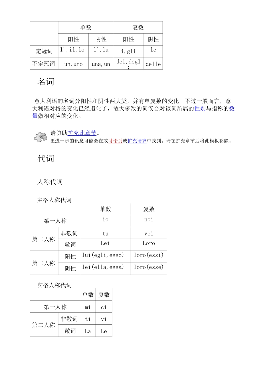 意大利语语法_第2页