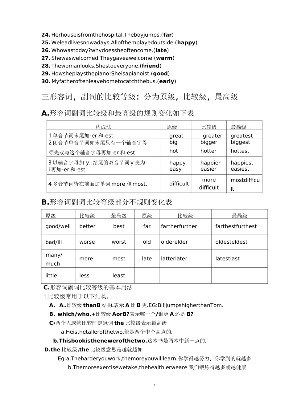 形容词副词用法归纳_第3页