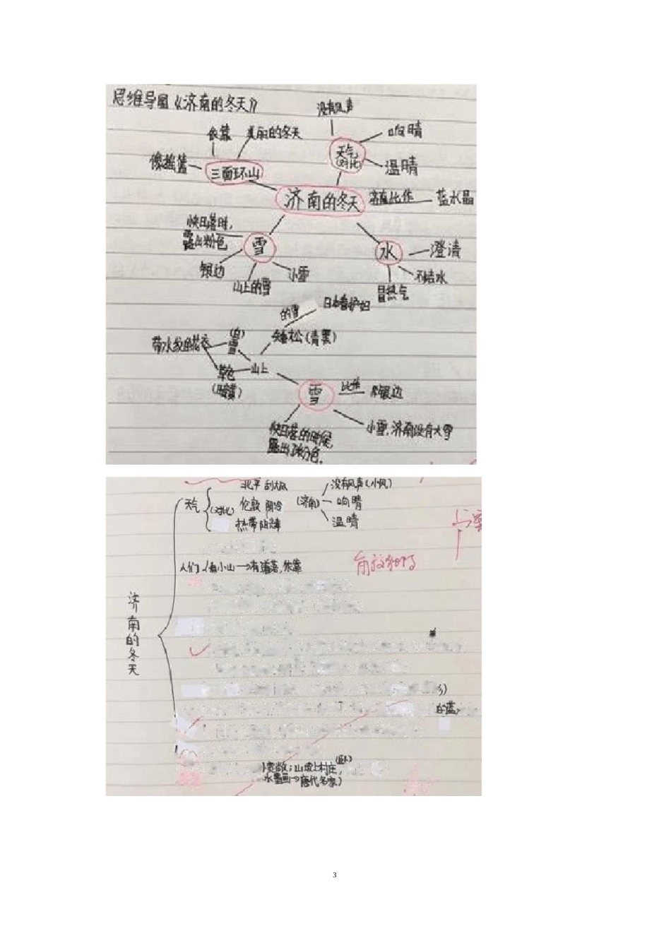 济南的冬天思维导图_第3页