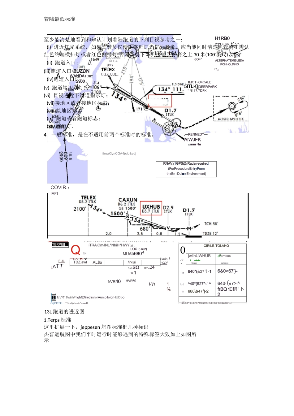 Jeppesen 航图标准详解(KJFK 纽约肯尼迪机场)_第2页