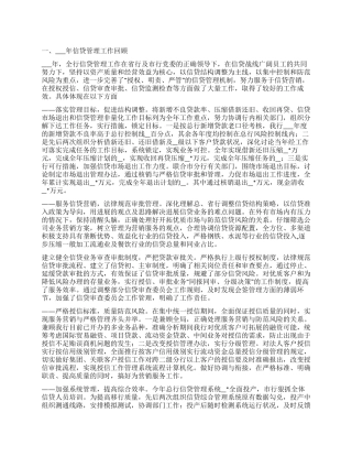 银行行长在年度信贷管理专业会议上的工作报告