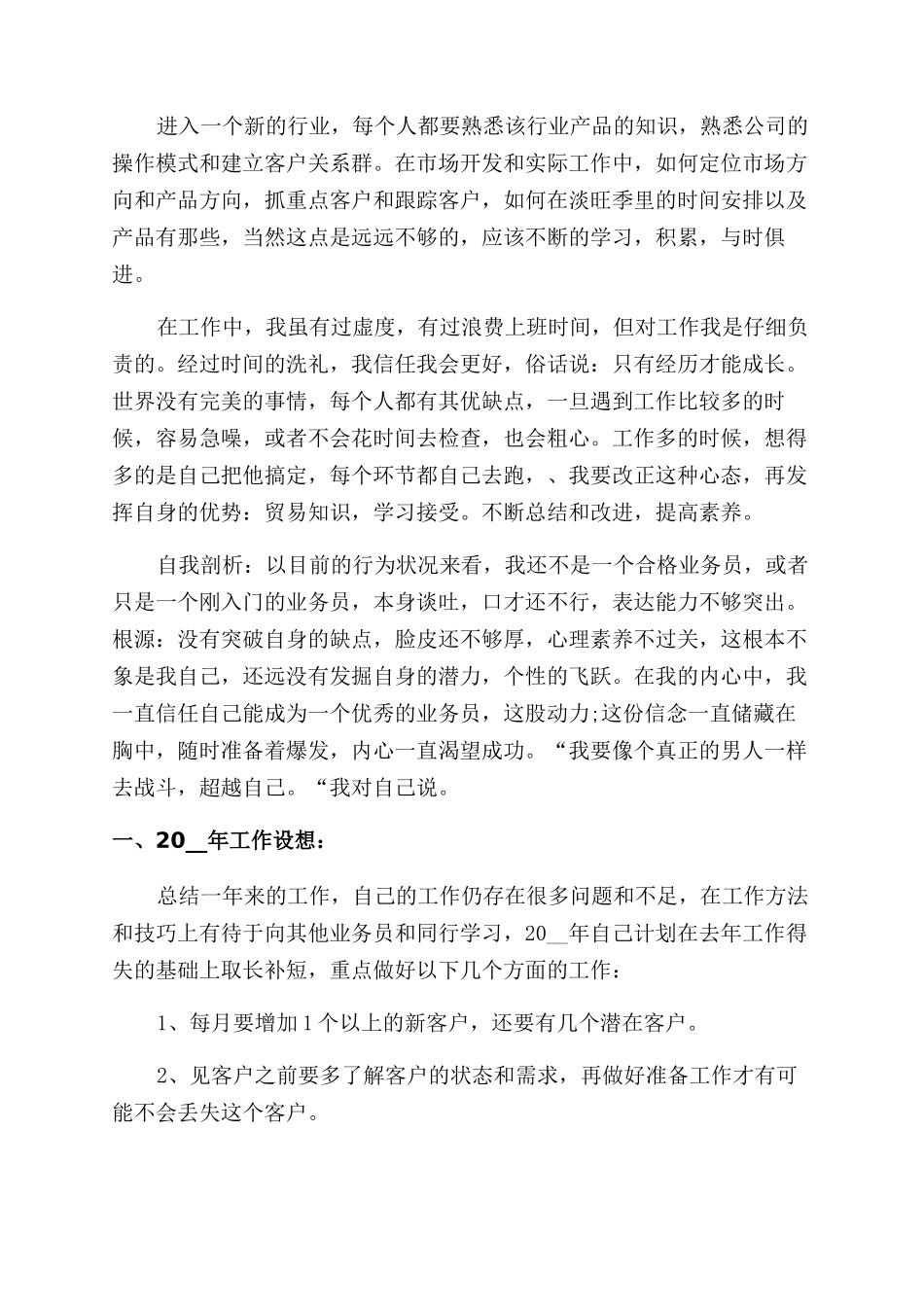 销售人员工作总结范文2024大全_第3页