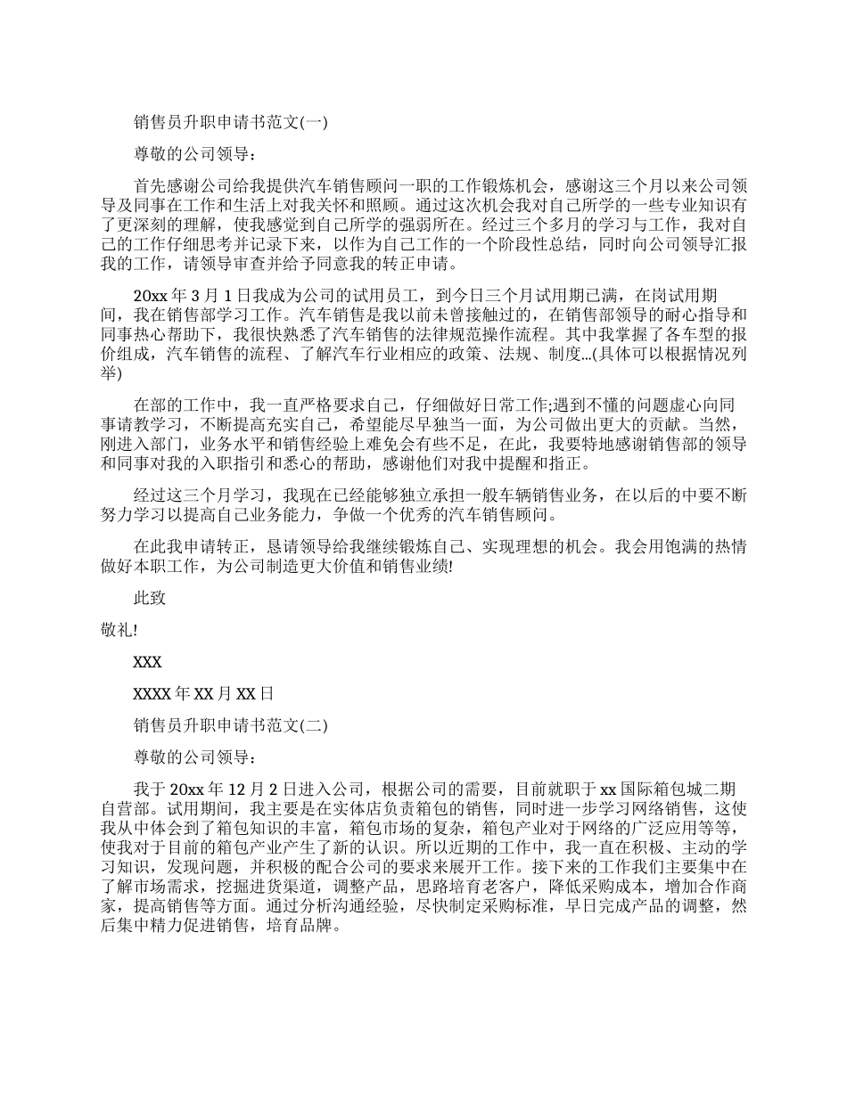 销售升职申请书怎么写_第1页