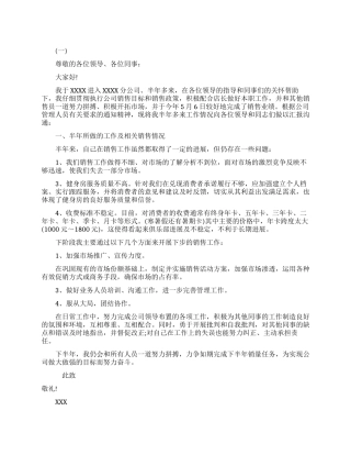 销售员升职申请书范文