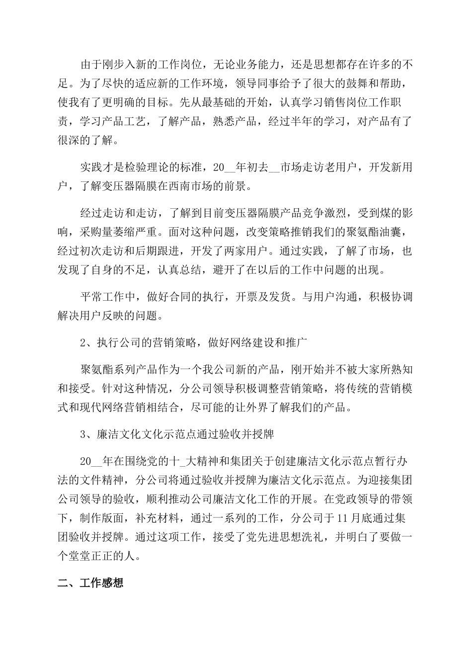 销售员年度工作总结范文模板_第3页