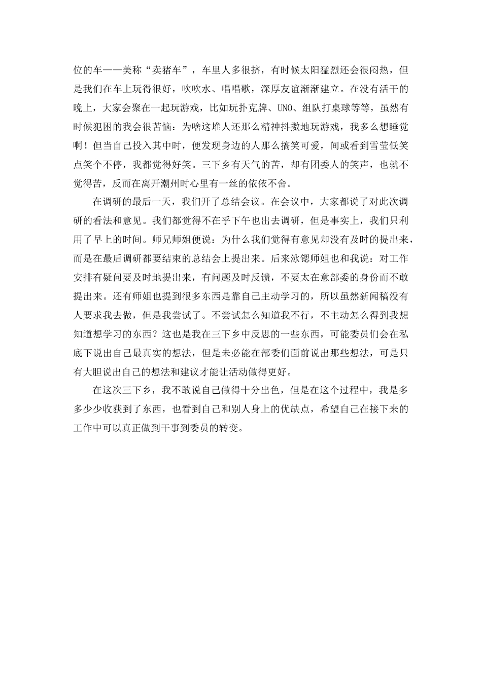 陈来鑫-三下乡总结_第2页