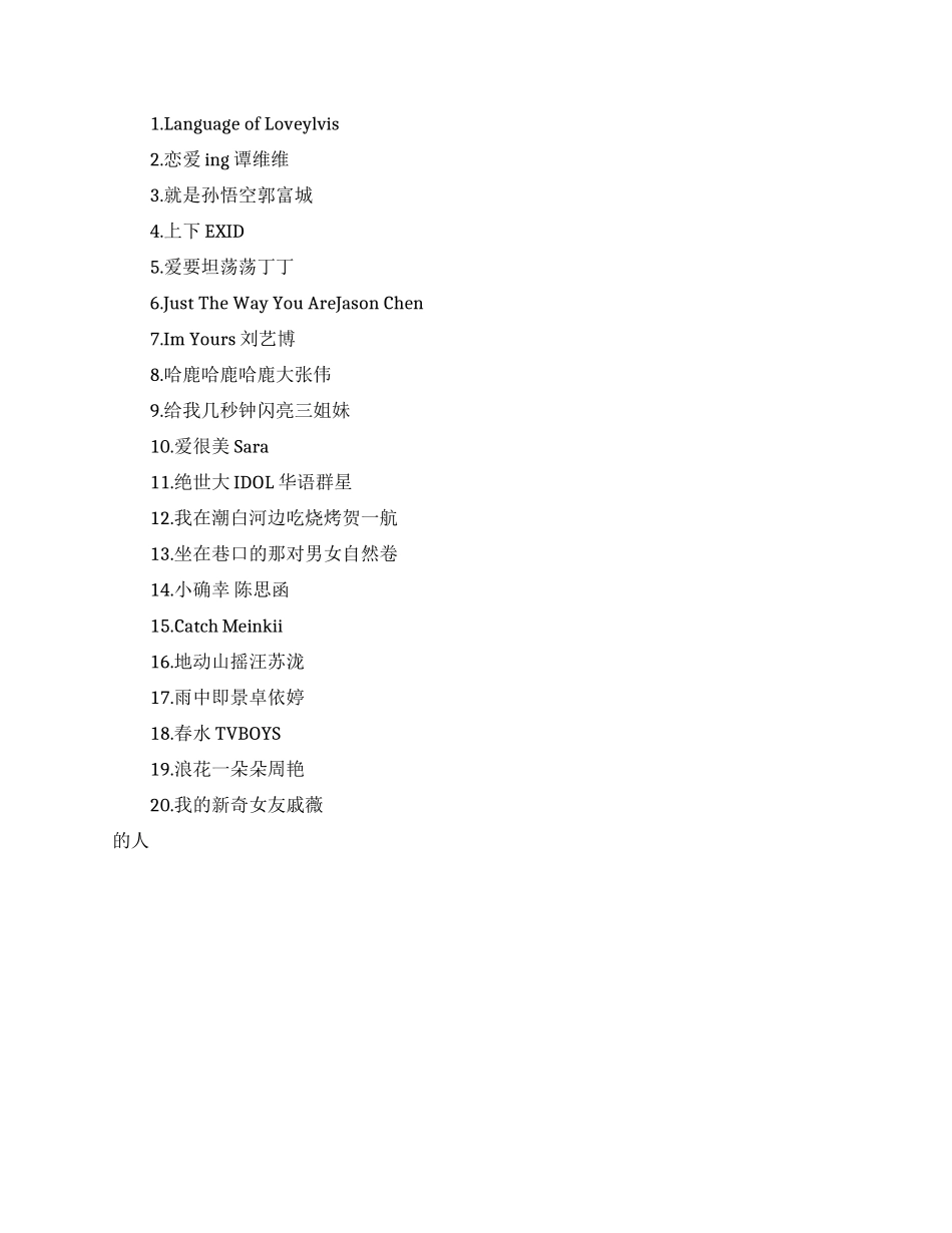 青春经典励志歌曲排行榜_第2页