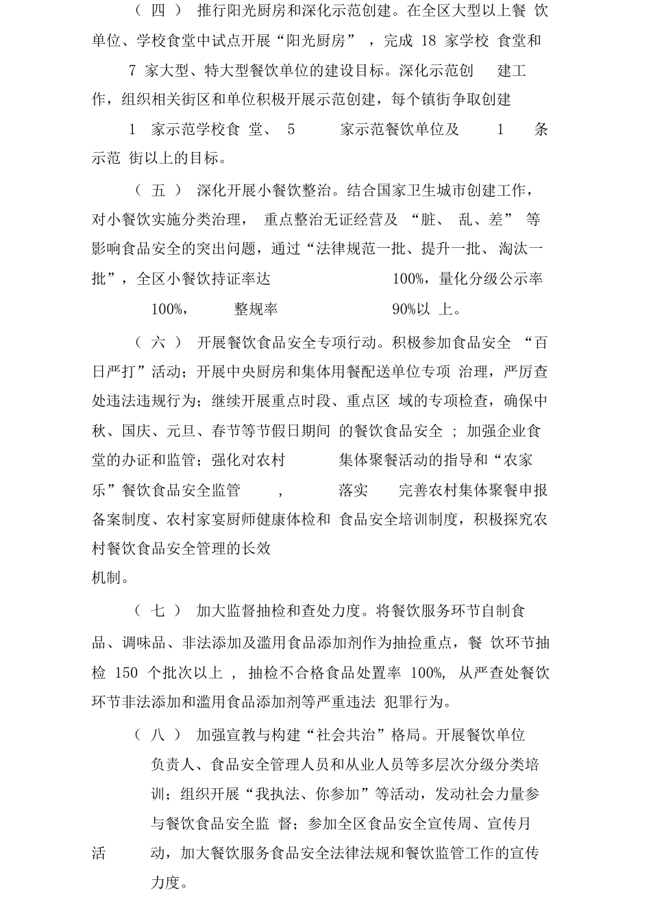餐饮食品安全监管总结_第2页