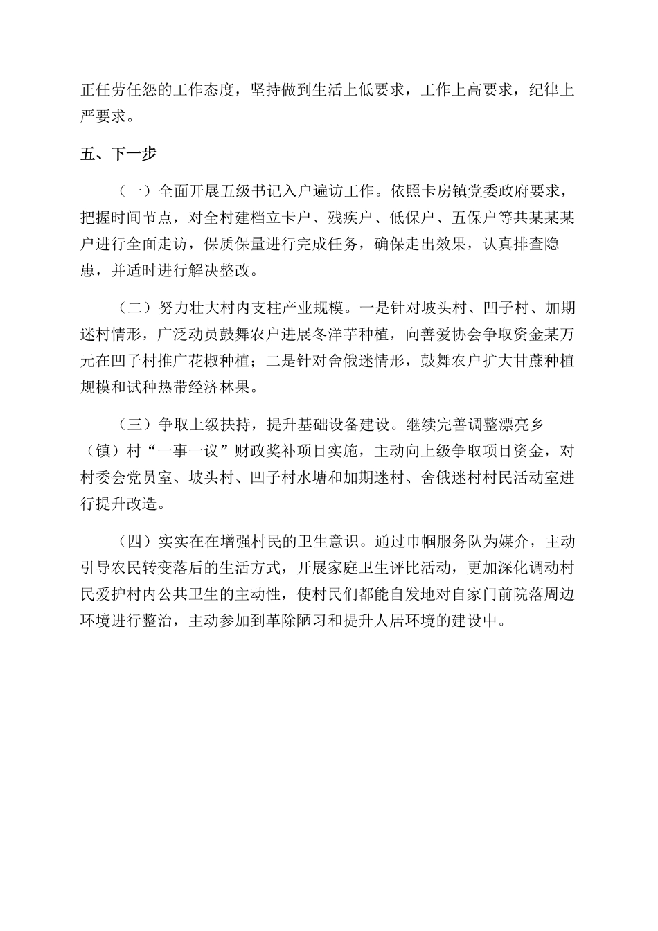 驻村扶贫工作队队长年度工作总结范文_第2页