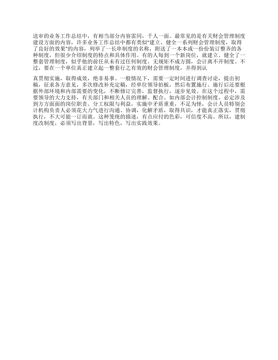 高级会计师业务工作总结_第2页