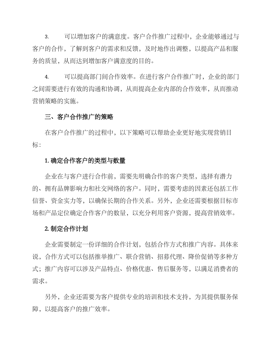 客户合作推广方案_第2页