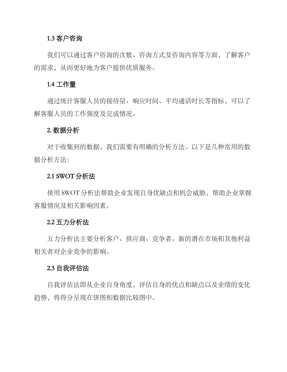 客服业绩整理方案_第2页