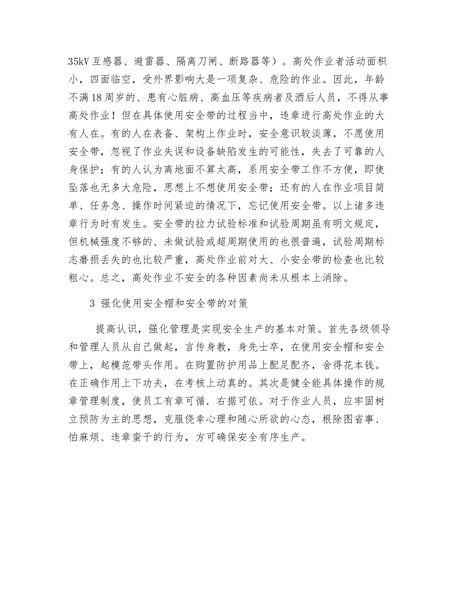 对使用安全帽与安全带的邹议_第2页