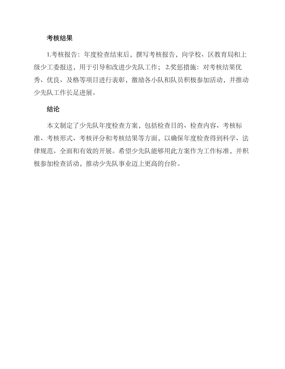 少先队年度检查方案_第3页