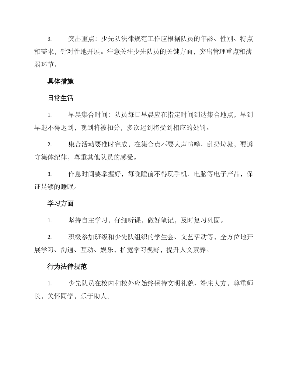 少先队规范工作方案_第2页