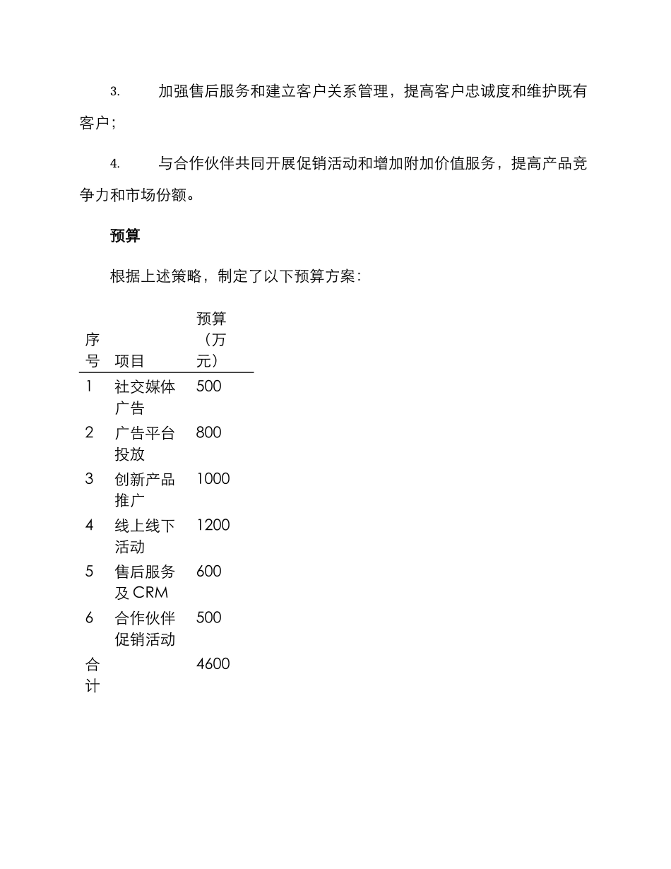 屈臣氏营销预算方案_第2页