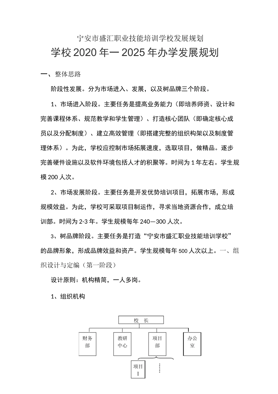 学校发展规划范文_第1页