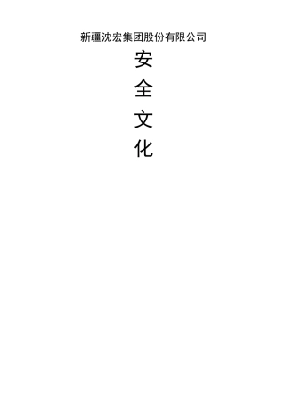 企业安全文化体系