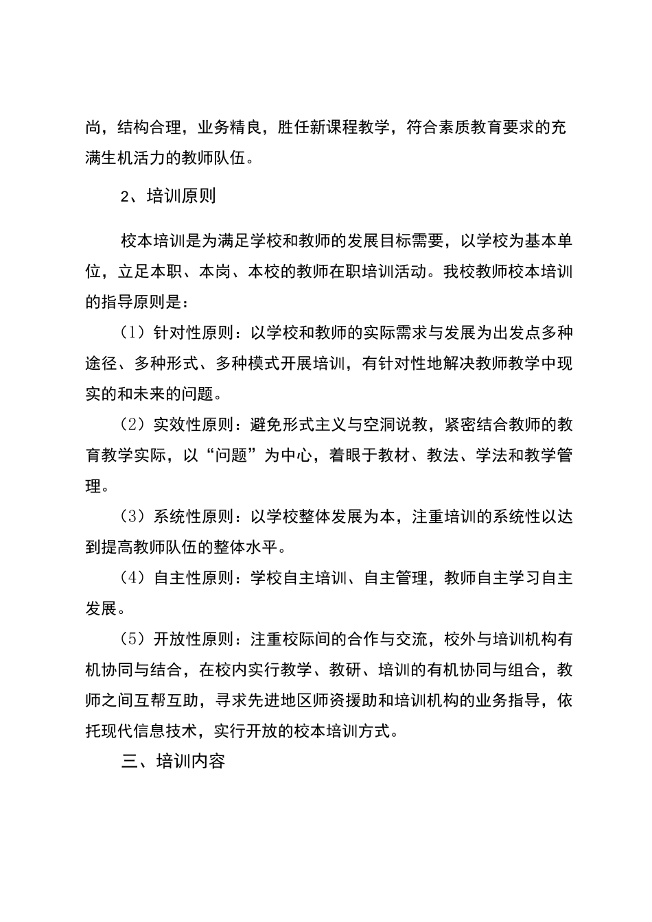 教师培训规划_第2页