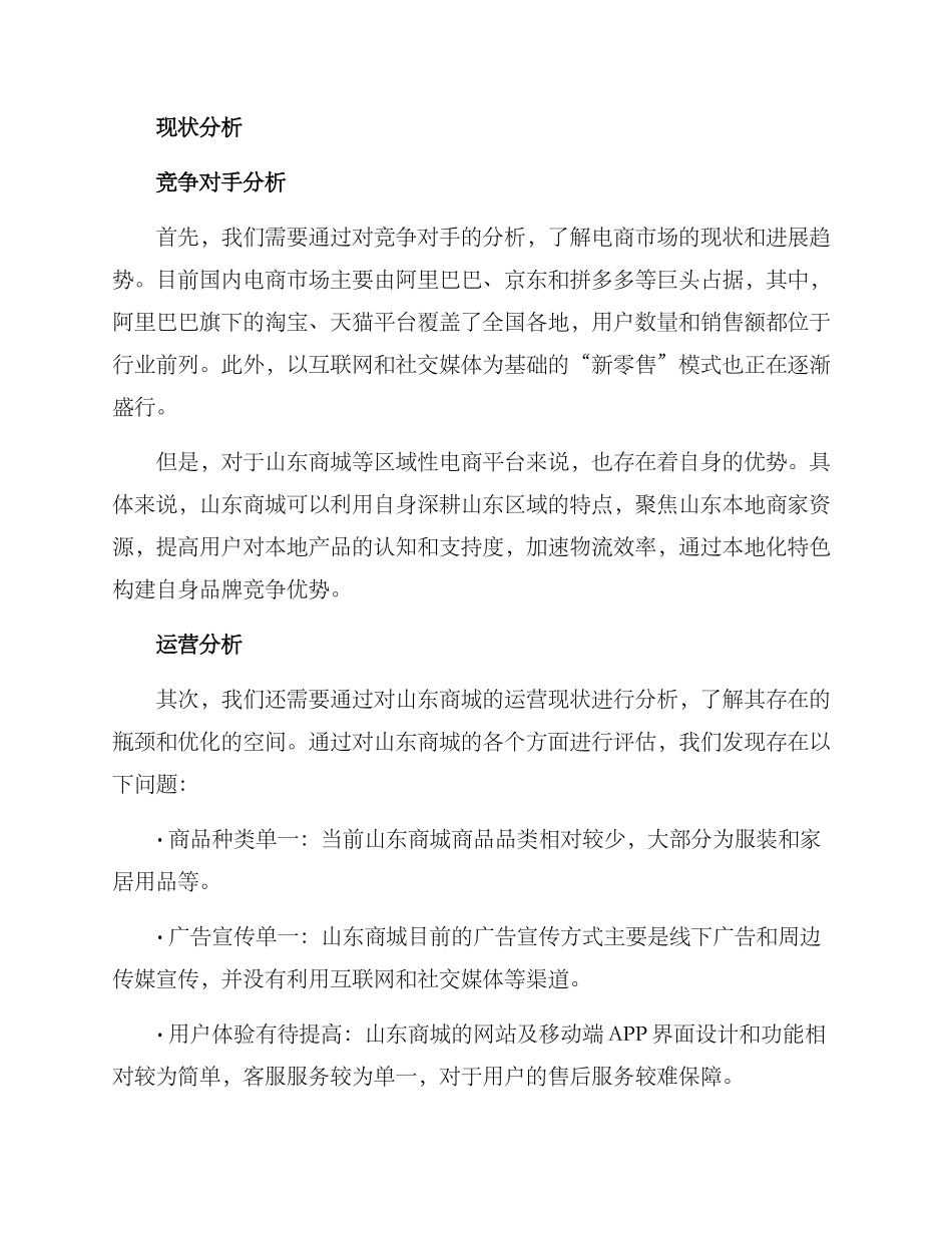 山东商城运营方案_第2页