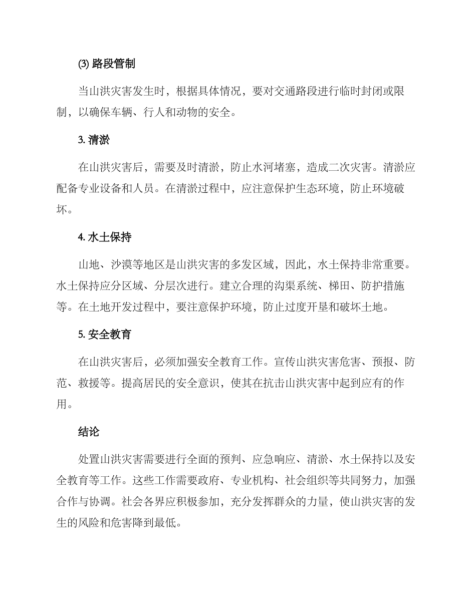 山洪现场处置方案_第2页
