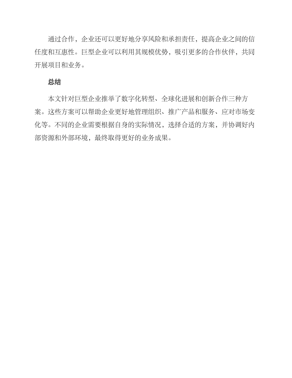 巨型企业推荐方案_第3页