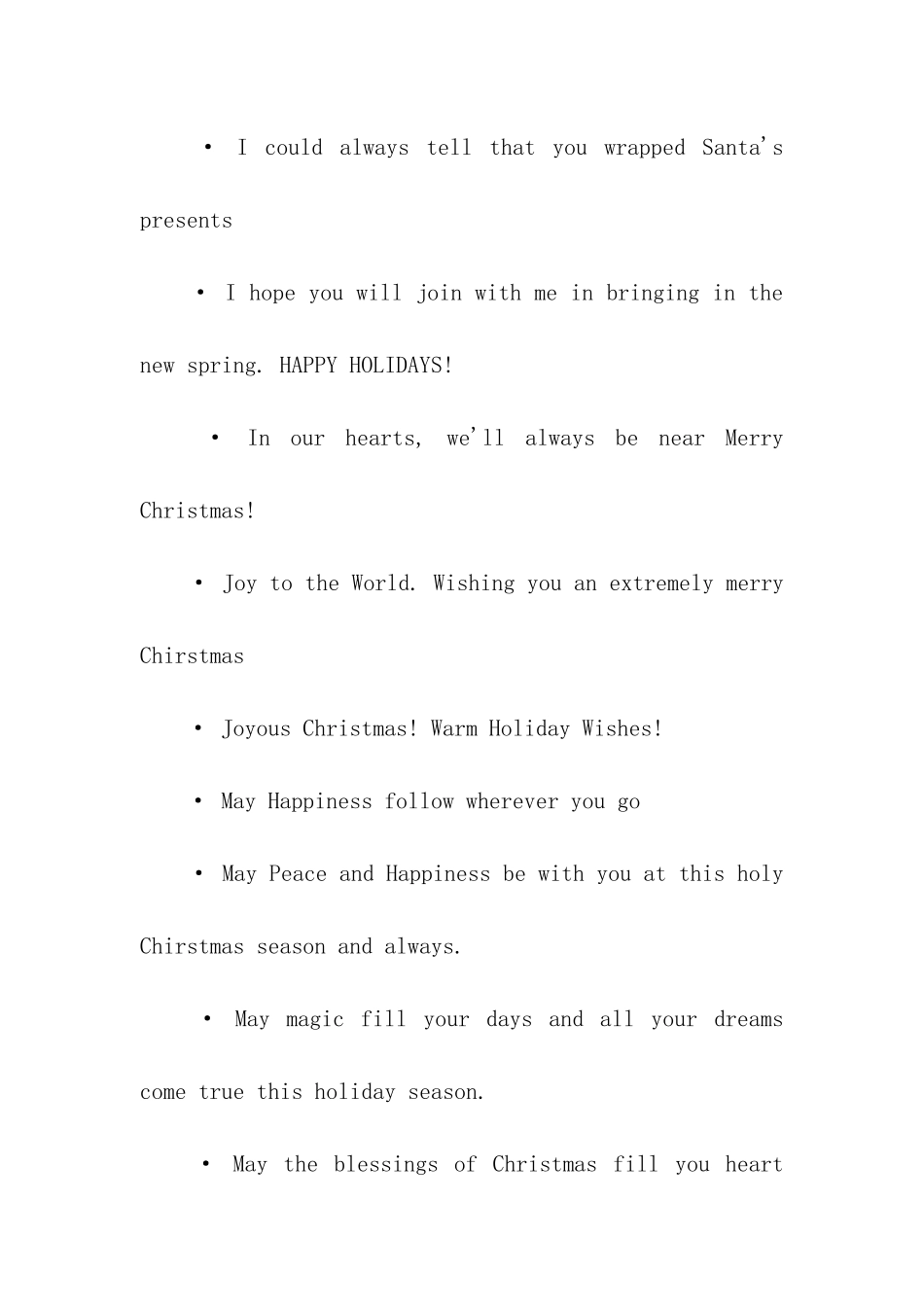 平安夜的英文祝福语_第3页