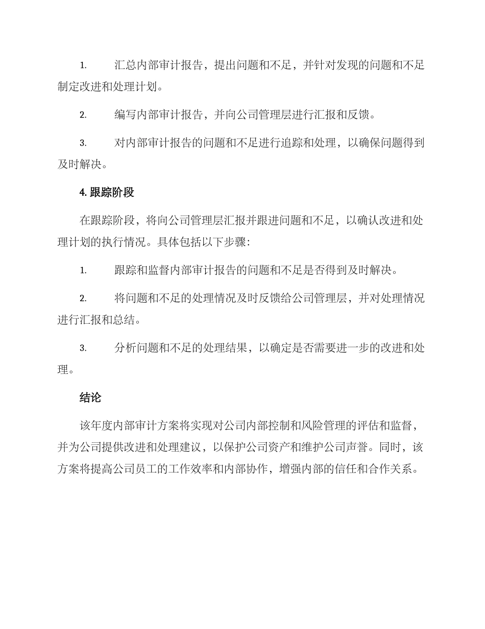 年度内部审计方案_第3页