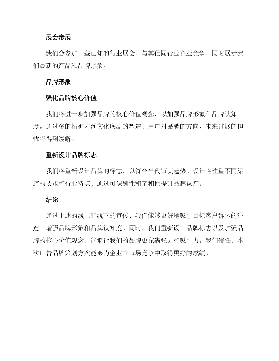 年度广告品牌策划方案_第3页