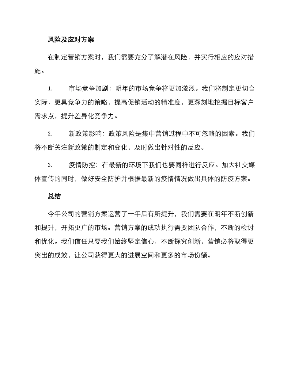 年度营销总结方案_第3页