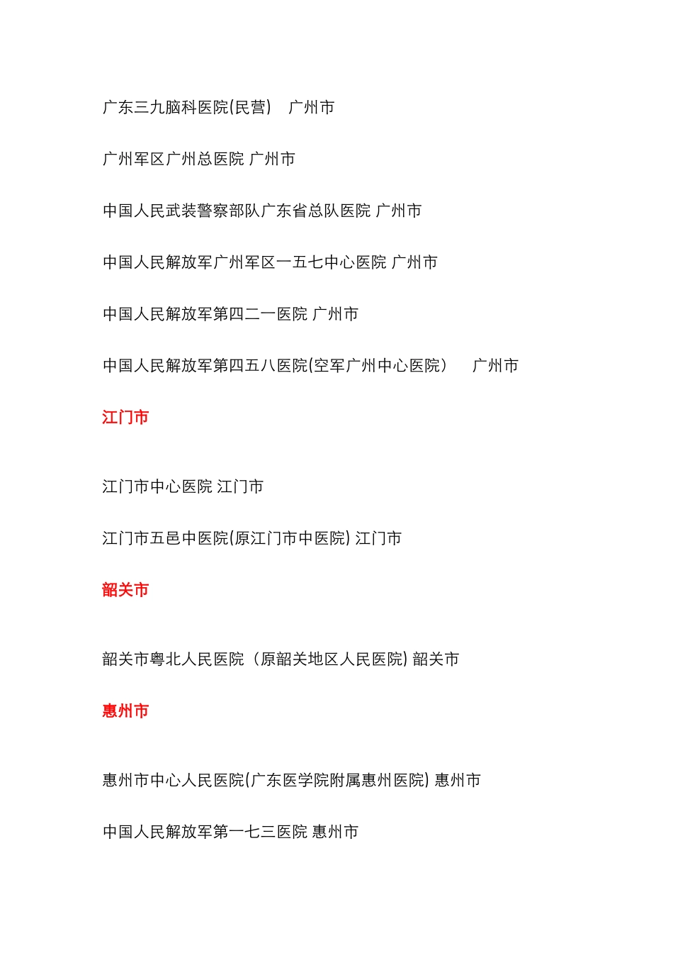 广东省三甲医院大全_第3页