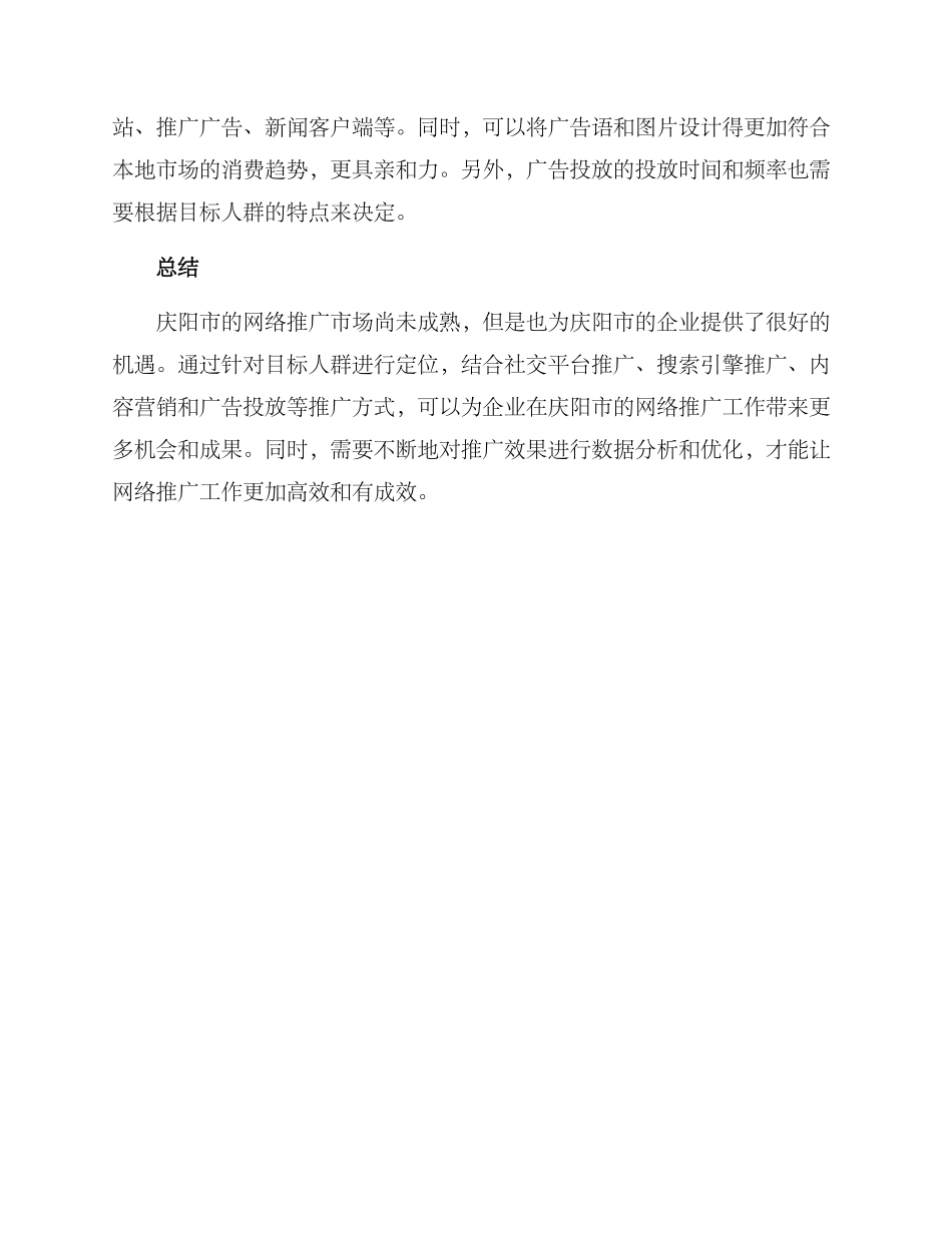庆阳网络推广方案_第3页