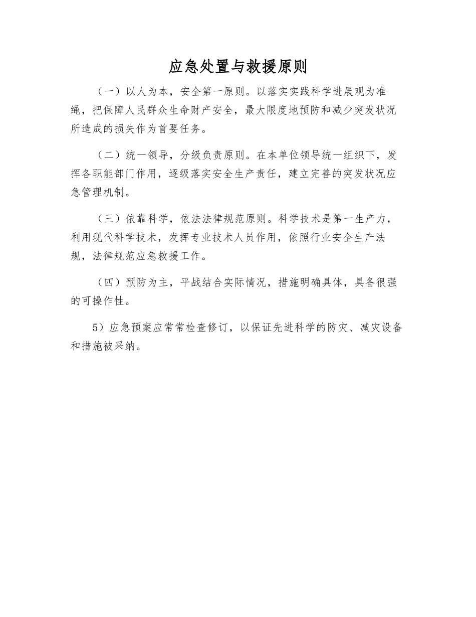 应急处置与救援原则_第1页