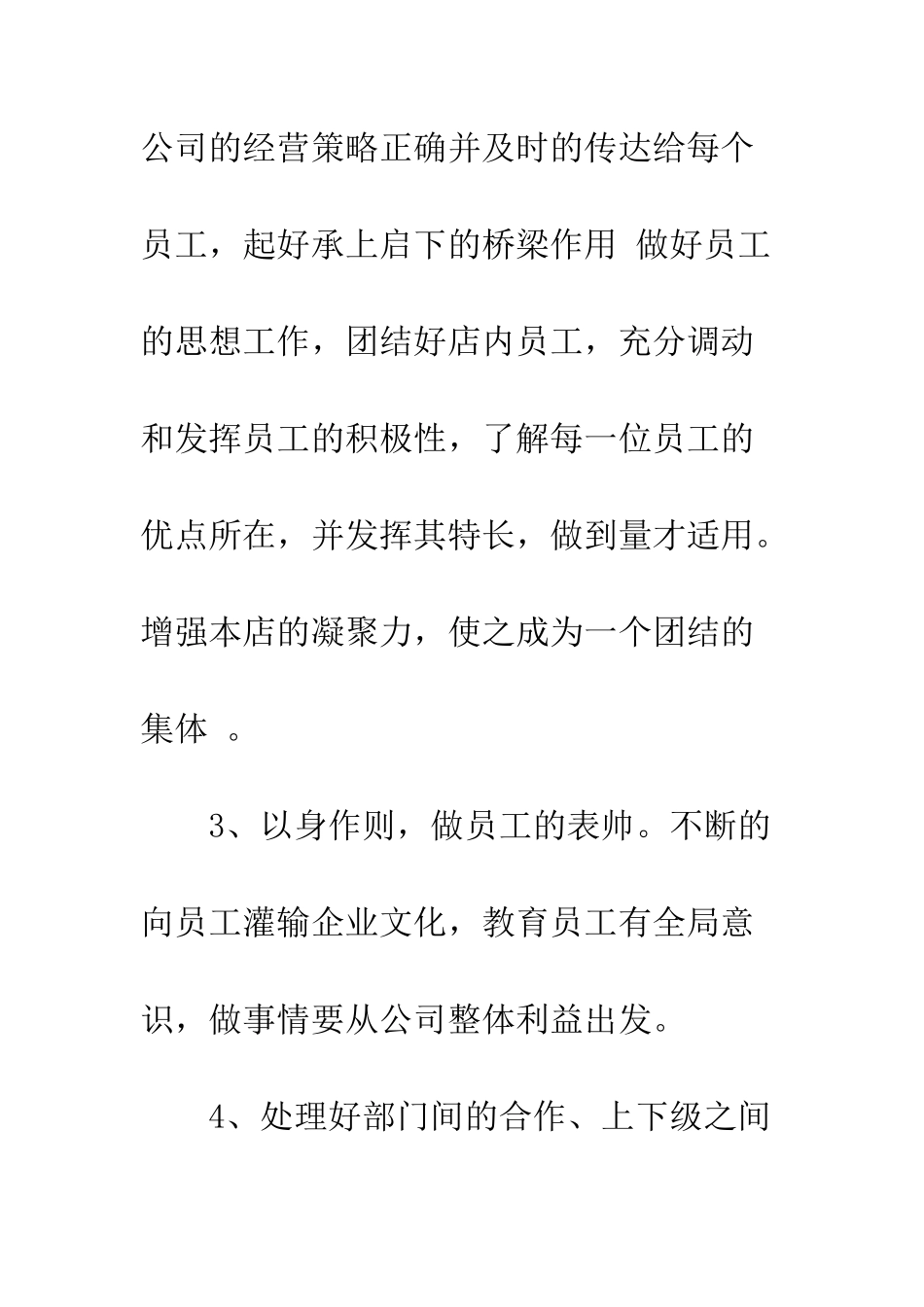 店长工作计划2025--精编范文_第3页