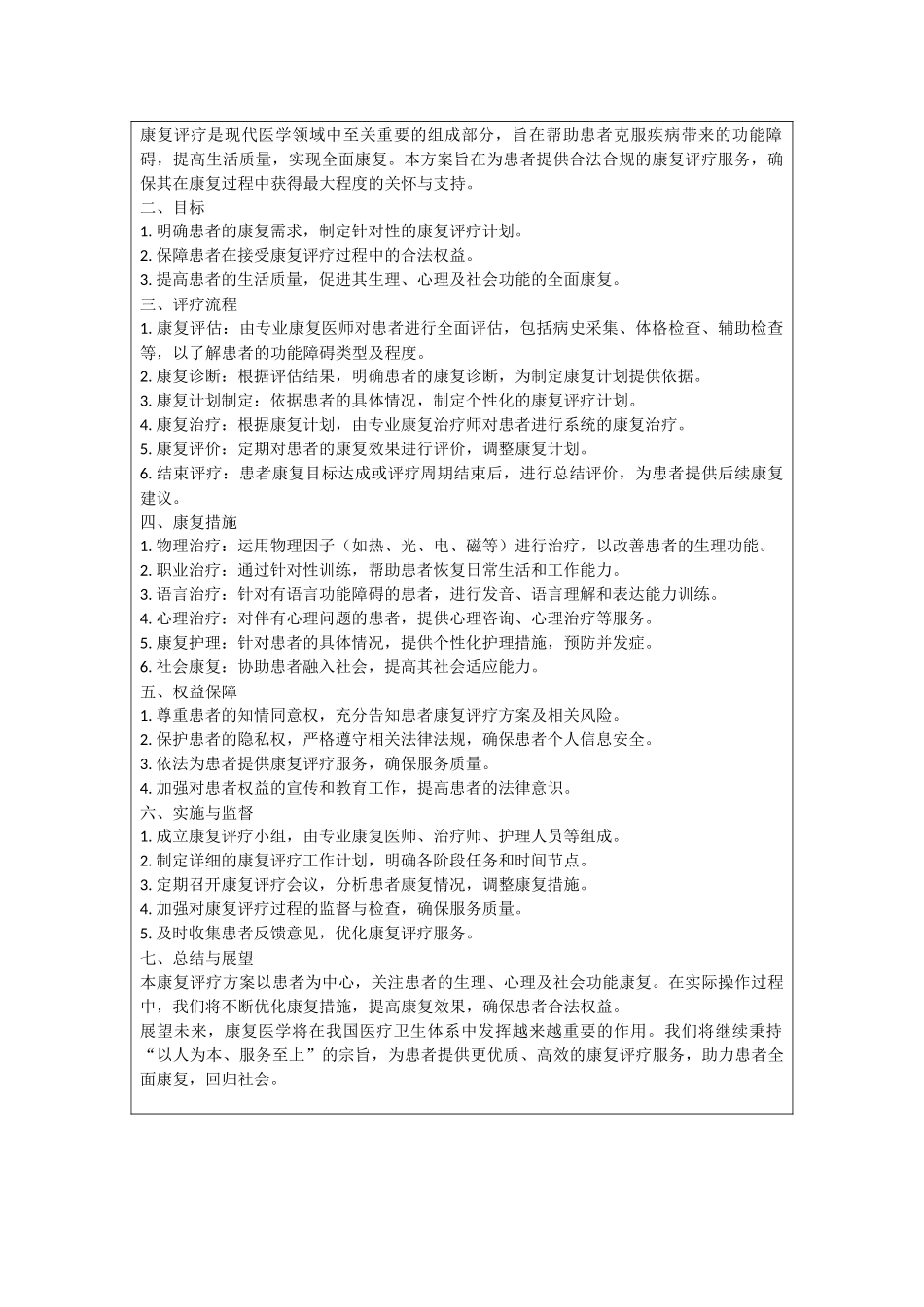 康复评疗方案_第2页