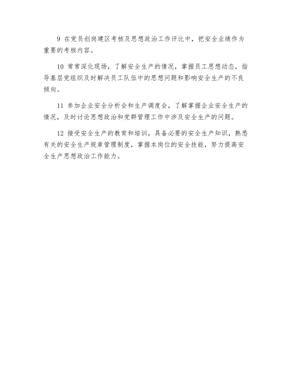 思政部组织专责安全职责_第2页