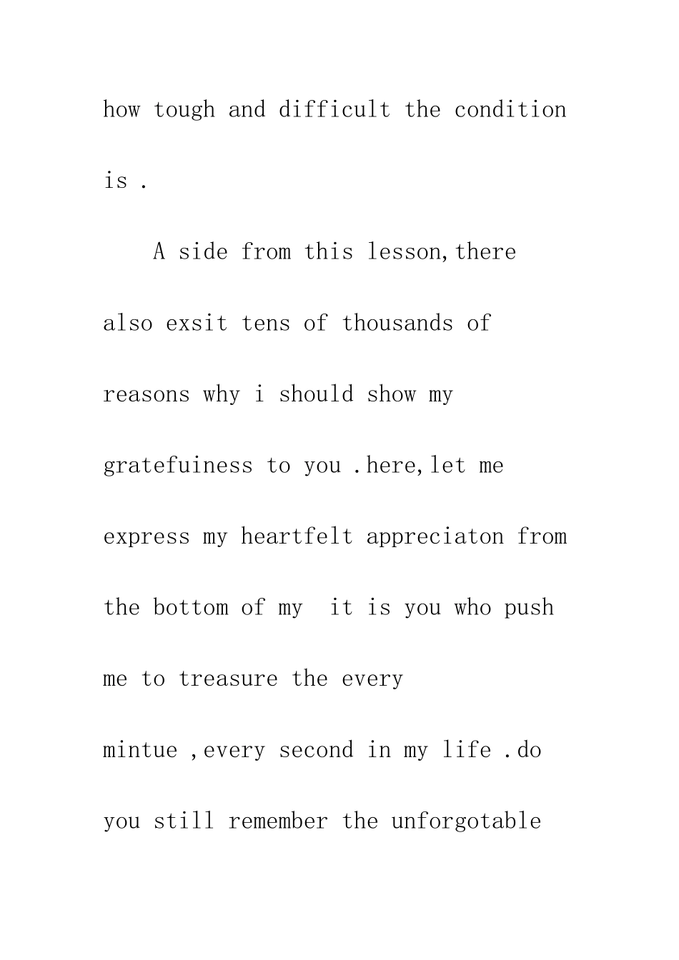 感谢生活的英文信--精编范文_第2页