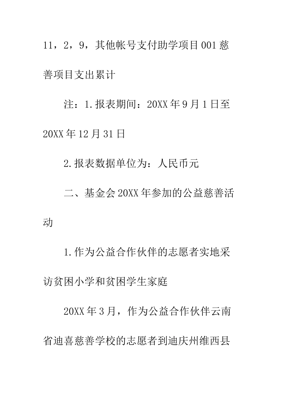 慈善基金会工作总结--精编范文_第3页