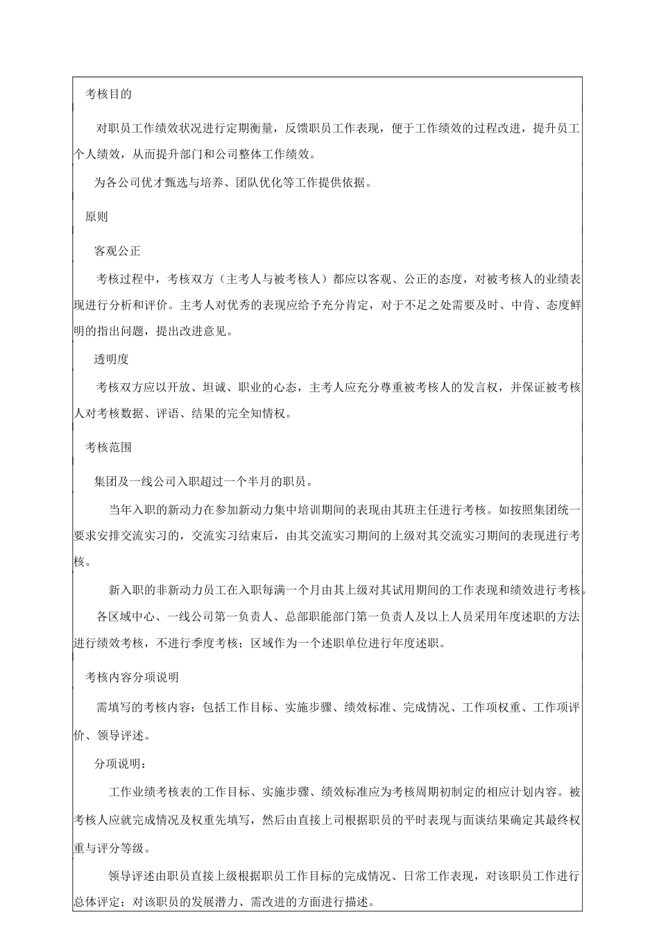 万科集团绩效管理手册_第3页