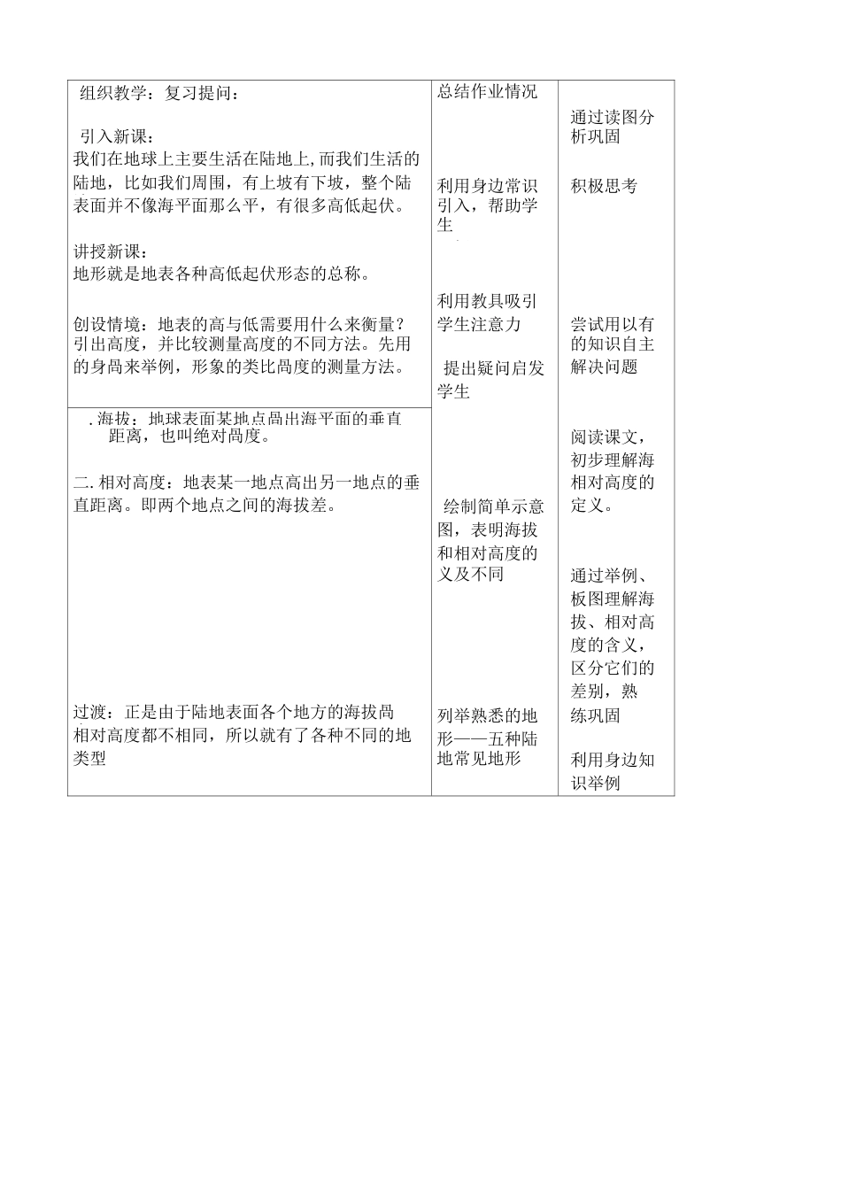 湘教版七年级地理上册世界的地形_第2页