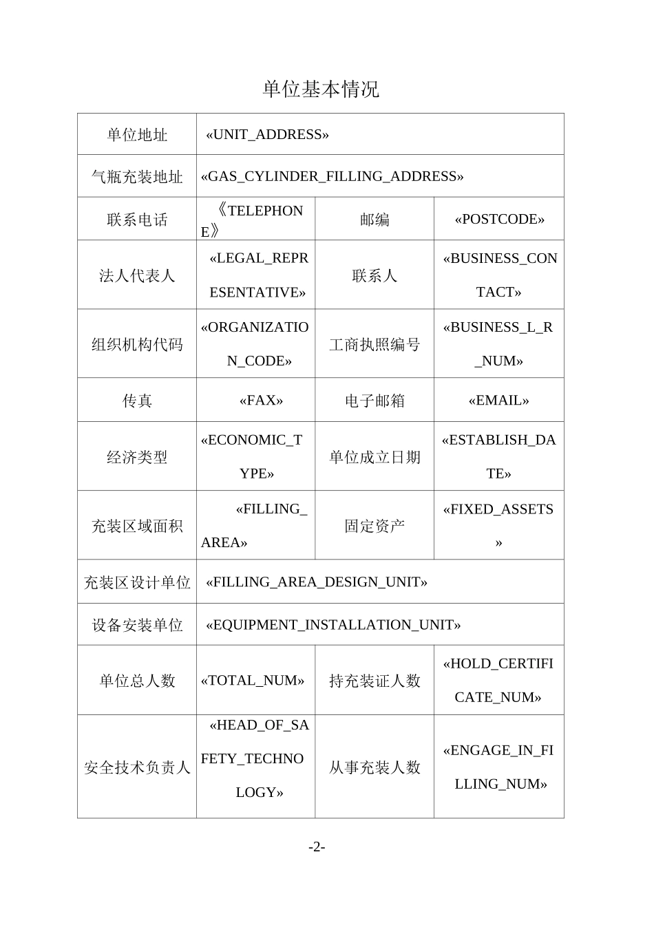 气瓶充装许可申请书_第2页