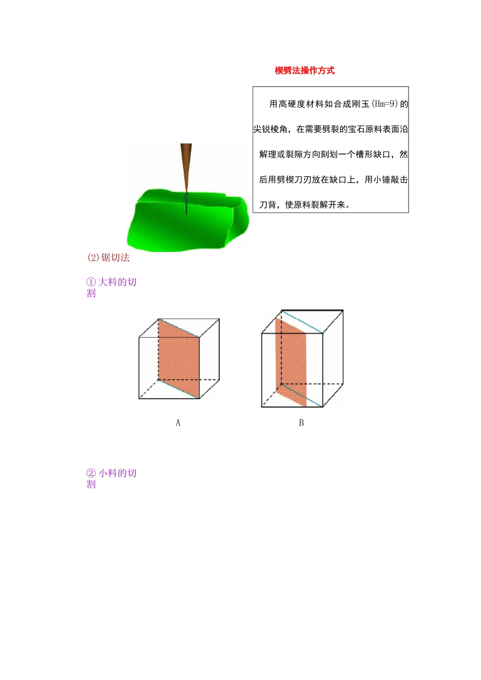 刻面型宝石加工工艺流程_第2页
