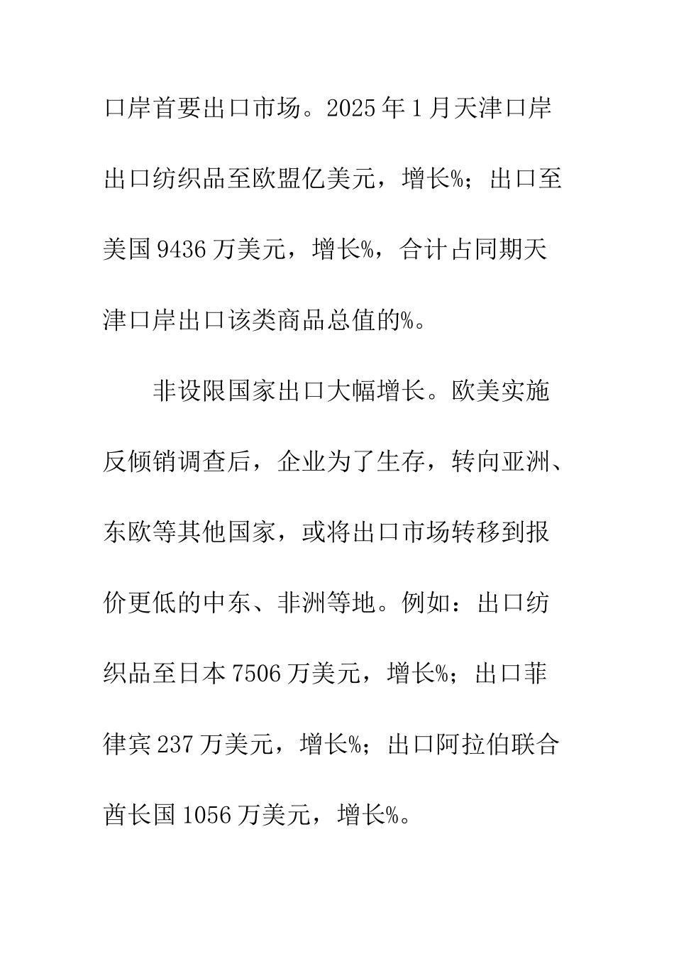 我国纺织业出口形势严峻初现端倪_第3页