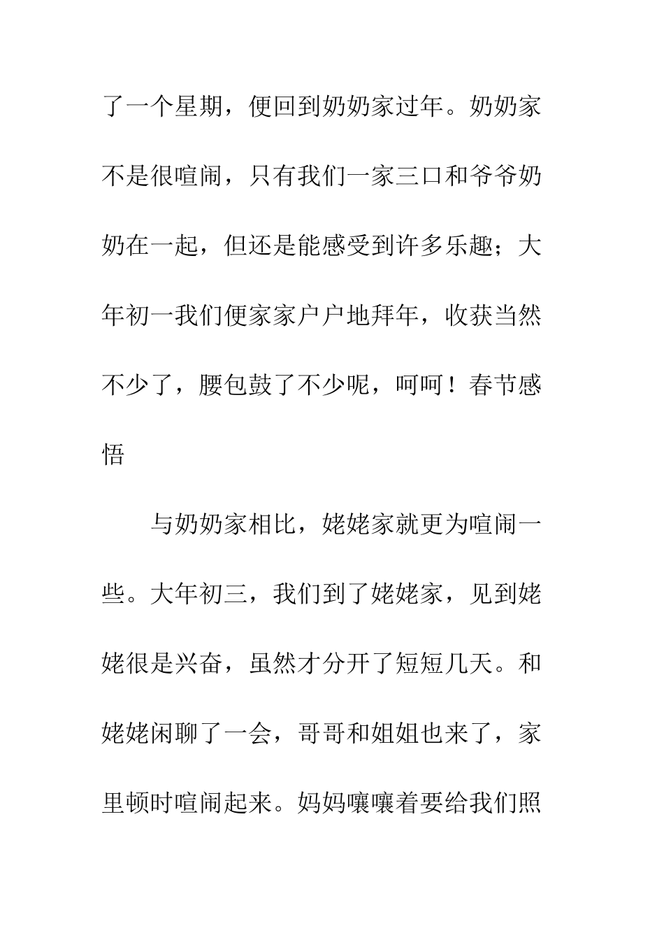 我帮家人过大年心得体会--精编范文_第2页