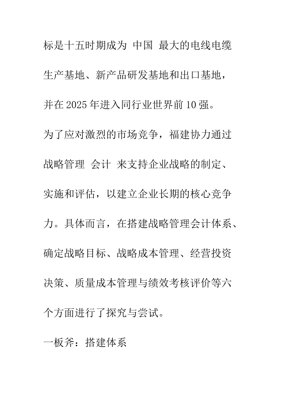战略管理会计“六板斧”——来自福建协力的实践-1_第2页