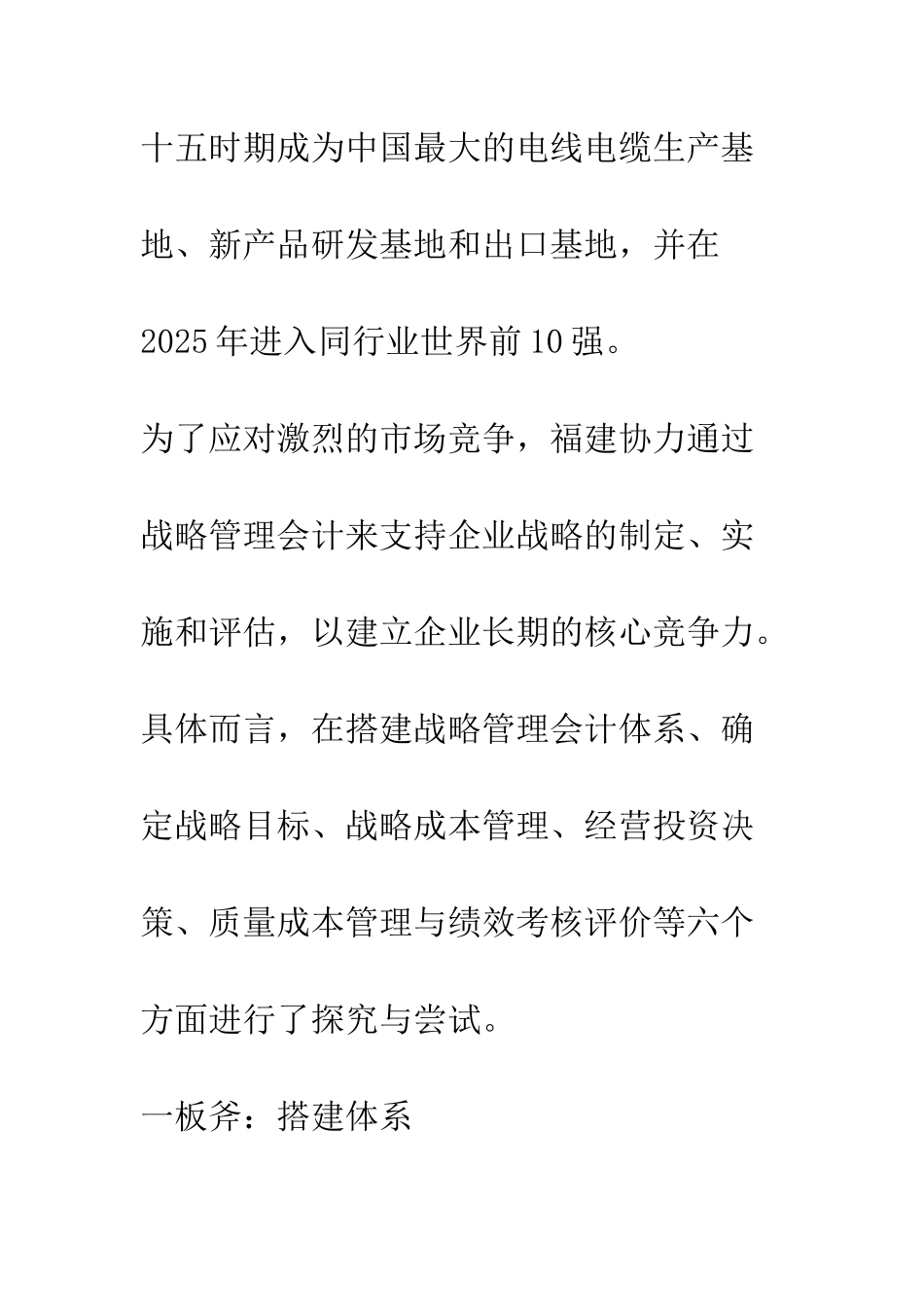 战略管理会计“六板斧”——来自福建协力的实践_第2页