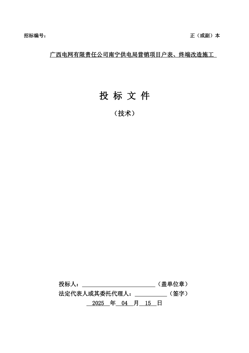 户表改造技术标样本_第2页