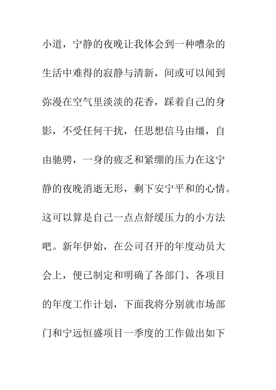 房地产公司市场部门第一季度工作总结--精编范文_第2页