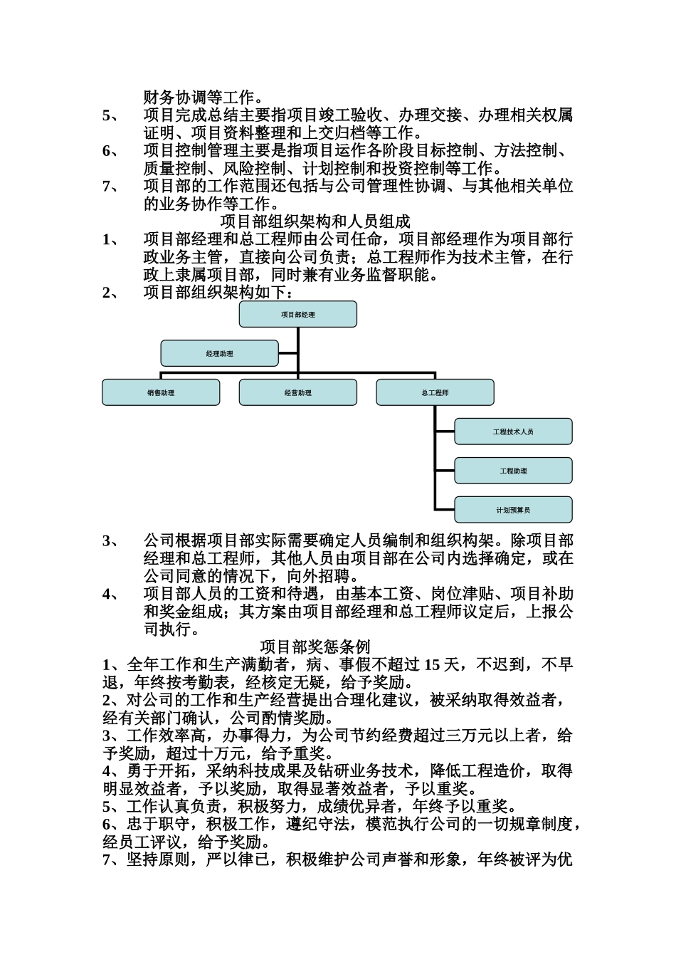 房地产公司项目管理办法规定详细样本_第3页